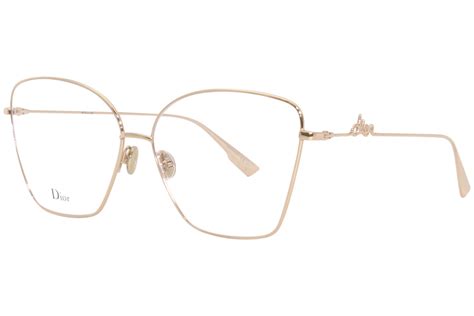 Christian Dior Eyeglasses Women's DiorSignatureO1 DDB Gold 